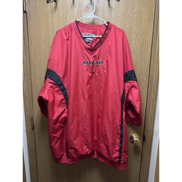 Maryland Other - Vintage Y2K Maryland Terrapins 4XL Big & Tall Short Sleeved Windbreaker